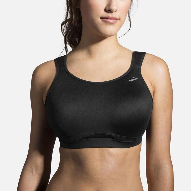 Brooks Women's Maia Sports Running Bra - Grey (BNRJ25048)